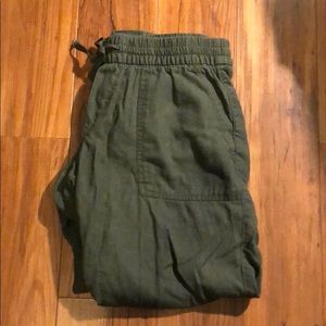 Olive pants